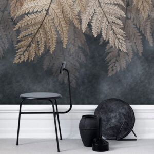 Hanging Leaves Branches Home Wallpaper Wall Mural Interior Design Ideas