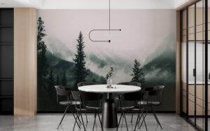 High Trees Forest Wallpaper, Exclusive Wall Mural