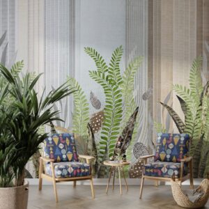 Botanical Plants Wallpaper Exclusive Wall Mural